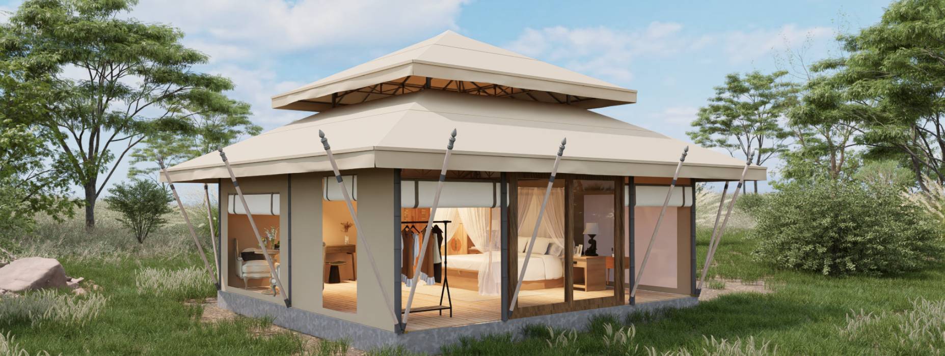 海港区户外野奢帐篷